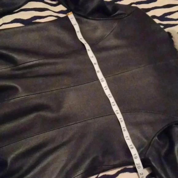 🐾leather jacket with natural fur and cute sleeves - Picture 14 of 16